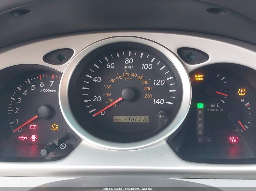 2007 Toyota Highlander V6 VIN: JTEEP21AX70218666 Lot: 43775318