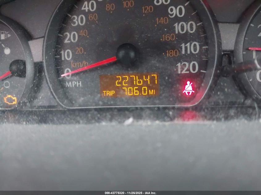 2003 Saturn Ion 2 VIN: 1G8AJ52F83Z105332 Lot: 43775320