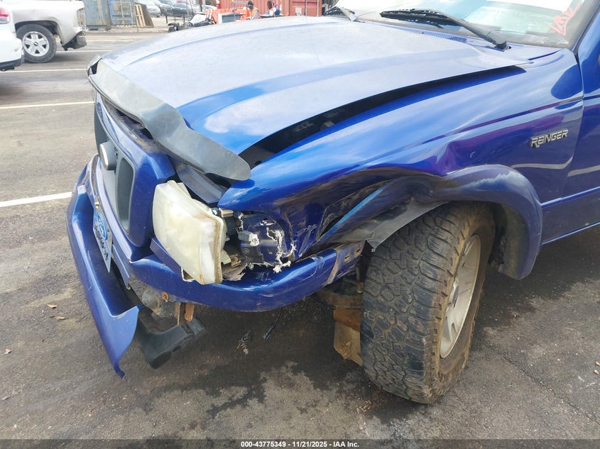 2005 Ford Ranger Edge/Stx/Xl/Xls/Xlt VIN: 1FTYR10U25PB03193 Lot: 43775349