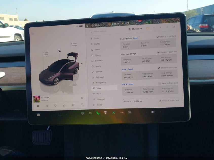 2023 Tesla Model 3 Rear-Wheel Drive VIN: 5YJ3E1EA7PF647710 Lot: 43775395