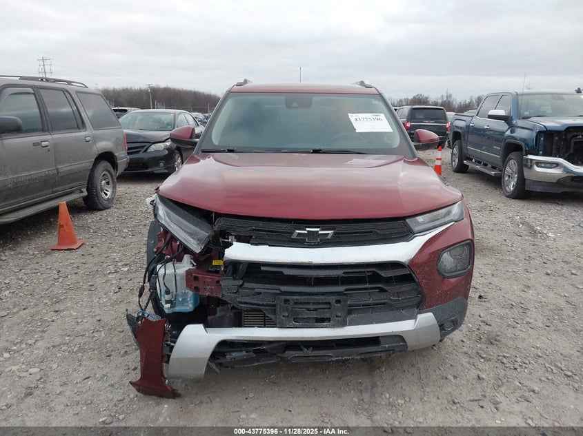 2022 Chevrolet Trailblazer Fwd Lt VIN: KL79MPSL0NB066875 Lot: 43775396