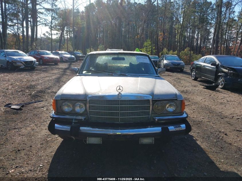 1979 Mercedes-Benz 300 VIN: 11612012006482 Lot: 43775406