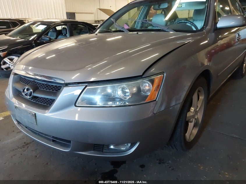 5NPEU46FX6H134748 2006 HYUNDAI SONATA photo no. 6