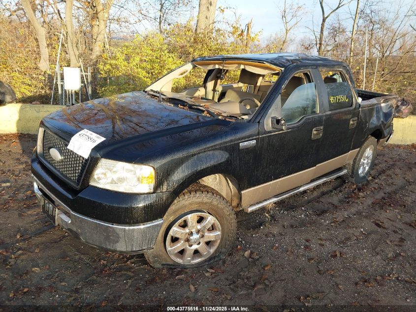 2006 Ford F-150 Lariat/Xlt VIN: 1FTPW12V86FB12319 Lot: 43775516