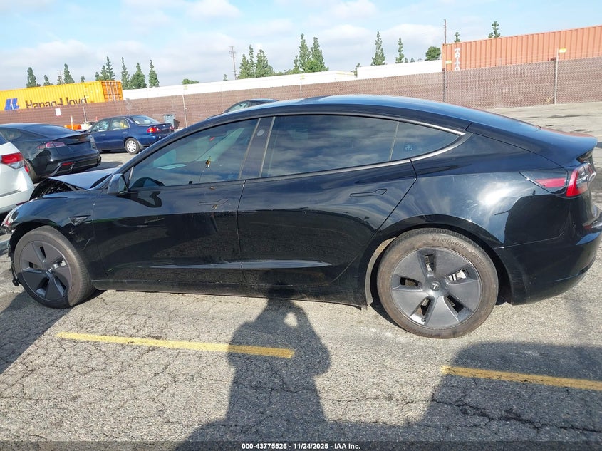2023 Tesla Model 3 Rear-Wheel Drive VIN: 5YJ3E1EA1PF696837 Lot: 43775526