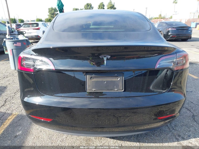 2023 Tesla Model 3 Rear-Wheel Drive VIN: 5YJ3E1EA1PF696837 Lot: 43775526