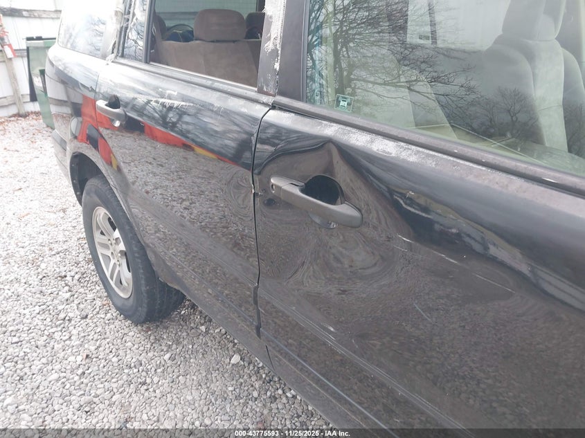 2005 Honda Pilot Ex VIN: 5FNYF18425B049126 Lot: 43775593