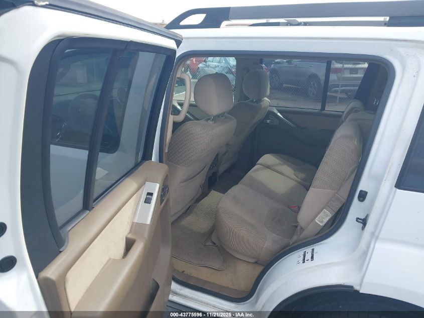 2006 Nissan Pathfinder Se VIN: 5N1AR18U96C641979 Lot: 43775596