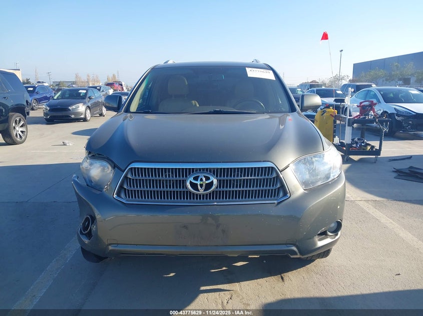 2008 Toyota Highlander Hybrid Limited VIN: JTEEW44A682013040 Lot: 43775629