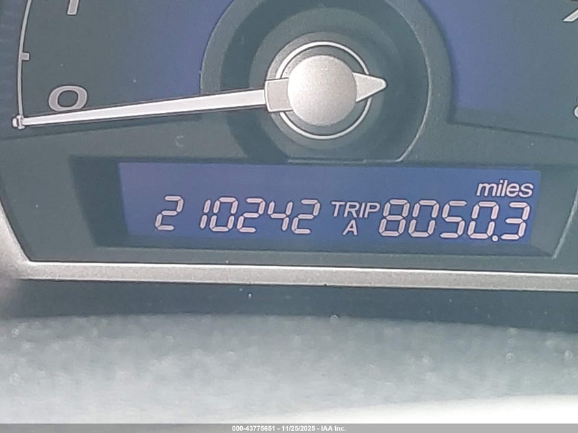 2009 Honda Civic Ex VIN: 2HGFA16809H326126 Lot: 43775651