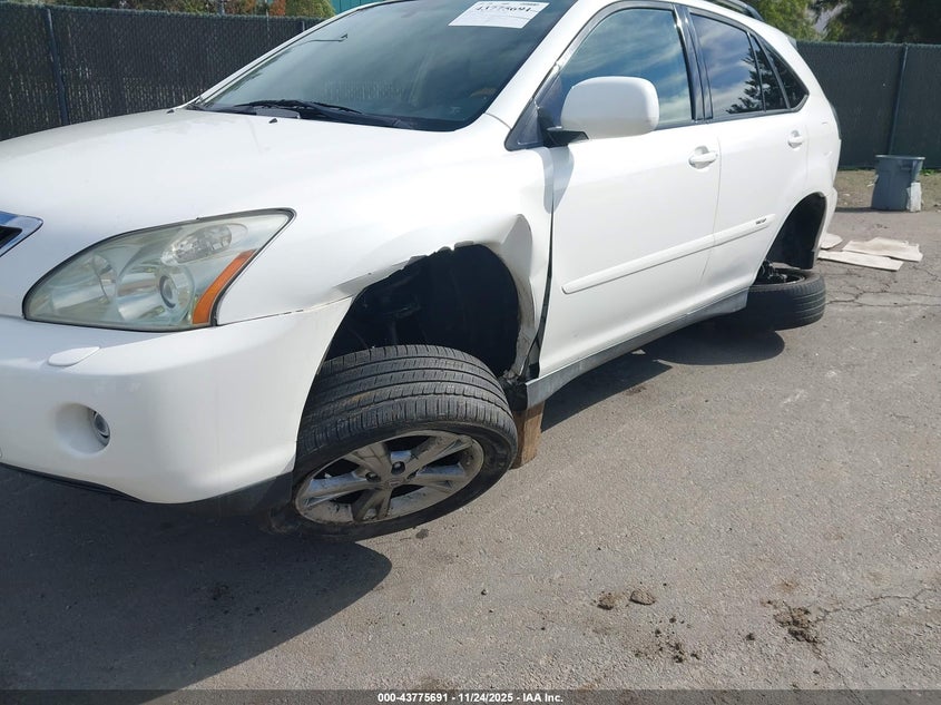 2007 Lexus Rx 400H VIN: JTJHW31U572017148 Lot: 43775691