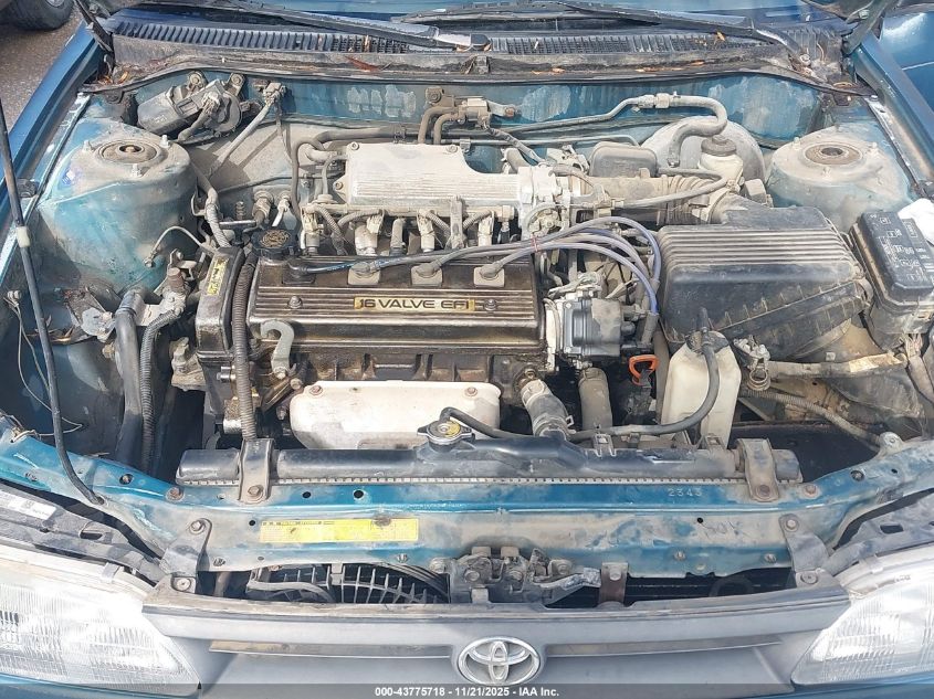 1993 Toyota Corolla Le/Dx VIN: 1NXAE09E8PZ090484 Lot: 43775718