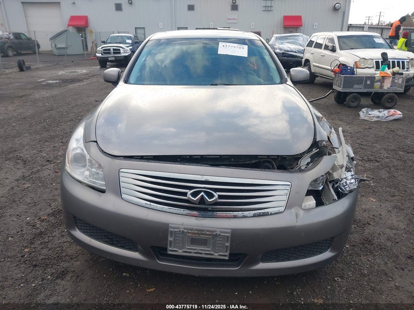 2008 Infiniti G35X VIN: JNKBV61FX8M267004 Lot: 43775719