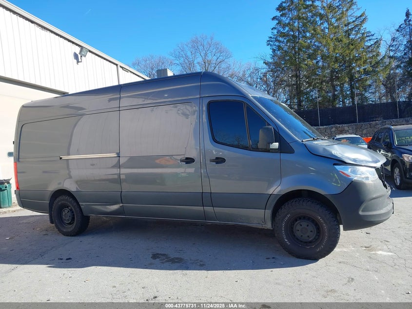 2019 Mercedes-Benz Sprinter 2500 High Roof I4 VIN: WD4PF1ED5KT009248 Lot: 43775731