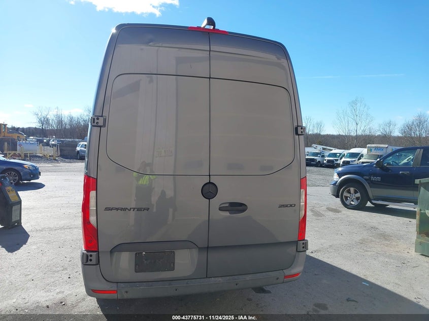 2019 Mercedes-Benz Sprinter 2500 High Roof I4 VIN: WD4PF1ED5KT009248 Lot: 43775731