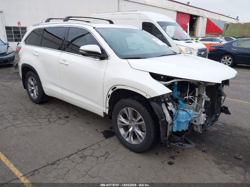 TOYOTA HIGHLANDER XLE V6