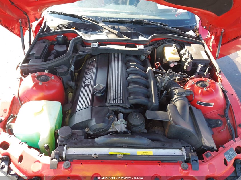 1997 BMW Z3 2.8L Roadster VIN: 4USCJ3326VLC08959 Lot: 43775749