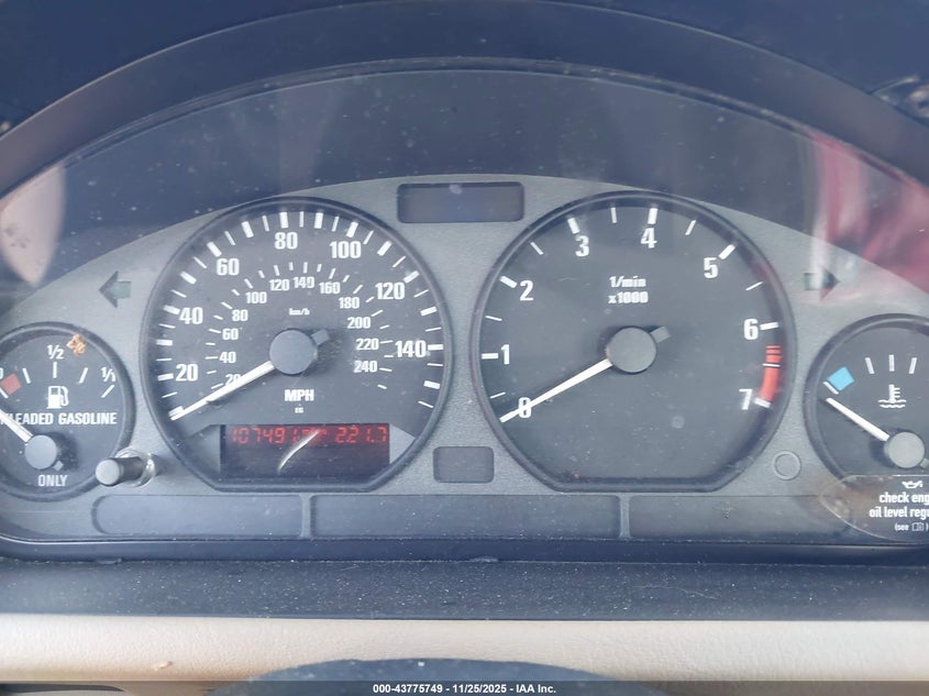 1997 BMW Z3 2.8L Roadster VIN: 4USCJ3326VLC08959 Lot: 43775749