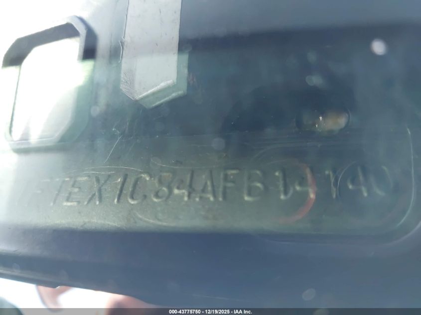 2010 Ford F-150 Fx2 Sport/Stx/Xl/Xlt VIN: 1FTEX1C84AFB14140 Lot: 43775750