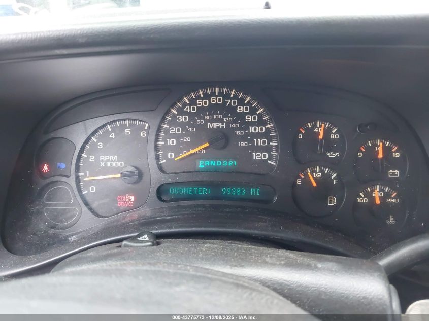 2004 Chevrolet Silverado 1500 Work Truck VIN: 1GCEC19X04Z343363 Lot: 43775773