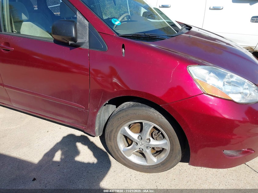 2010 Toyota Sienna Ce VIN: 5TDKK4CC2AS339129 Lot: 43775830