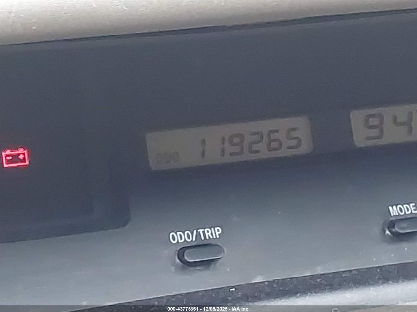 2003 Toyota Avalon Xl VIN: 4T1BF28B93U308673 Lot: 43775851