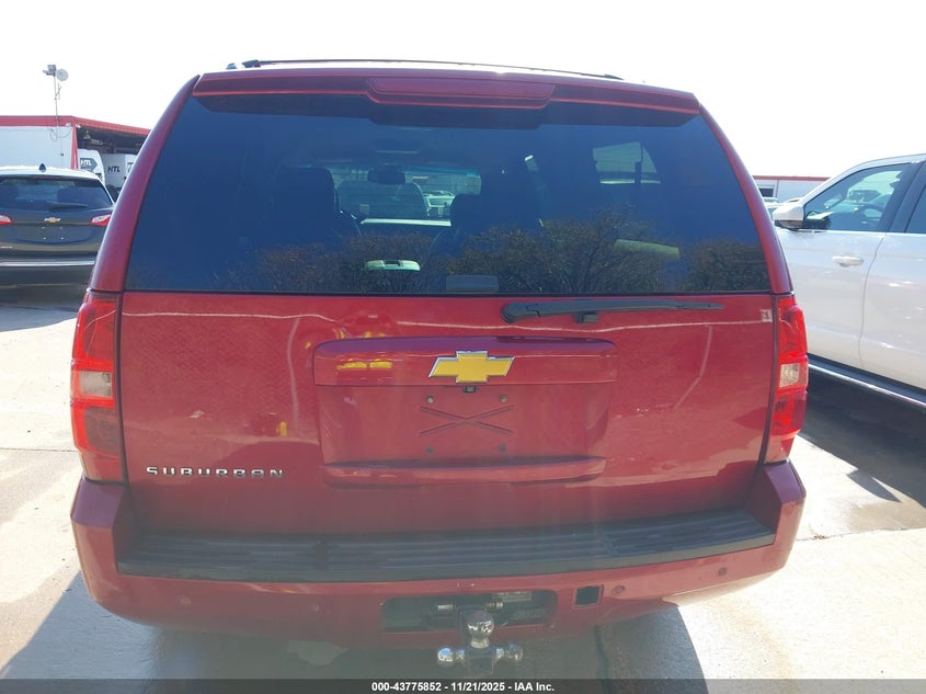 2013 Chevrolet Suburban 1500 Lt VIN: 1GNSCJE06DR141971 Lot: 43775852
