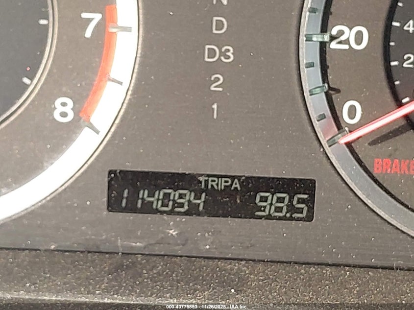 2008 Honda Accord 2.4 Lx-P VIN: 1HGCP264X8A122712 Lot: 43775853