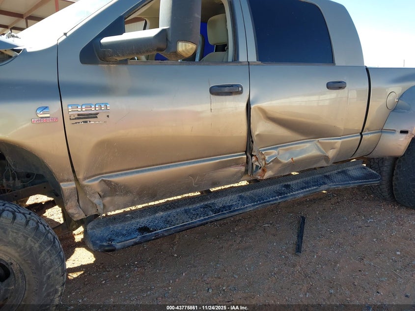 2008 Dodge Ram 3500 Sxt/Slt VIN: 3D7MX49A48G154983 Lot: 43775861