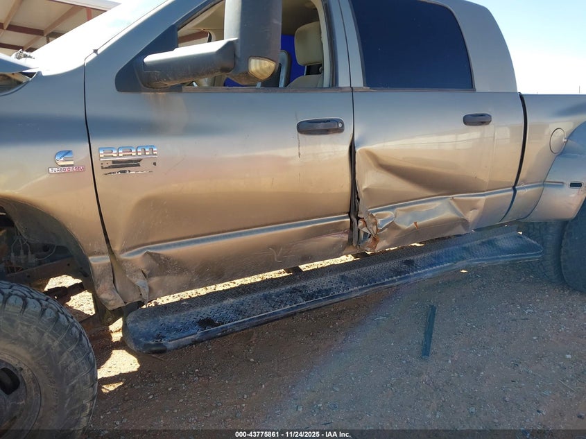2008 Dodge Ram 3500 Sxt/Slt VIN: 3D7MX49A48G154983 Lot: 43775861