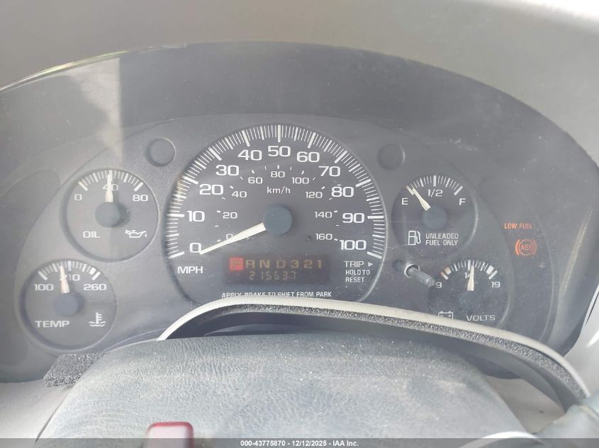 2003 Chevrolet Astro VIN: 1GCDM19X53B116489 Lot: 43775870