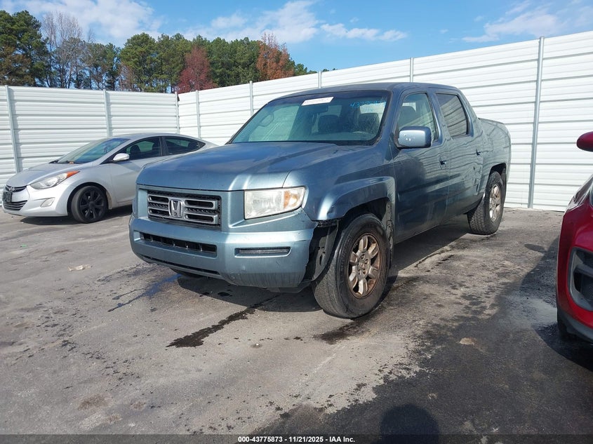 2HJYK16416H549459 2006 HONDA RIDGELINE photo no. 2