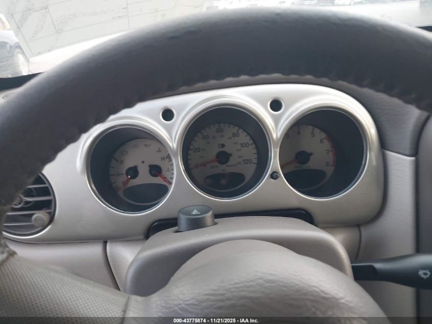 2002 Chrysler Pt Cruiser Limited VIN: 3C8FY68B52T358808 Lot: 43775874