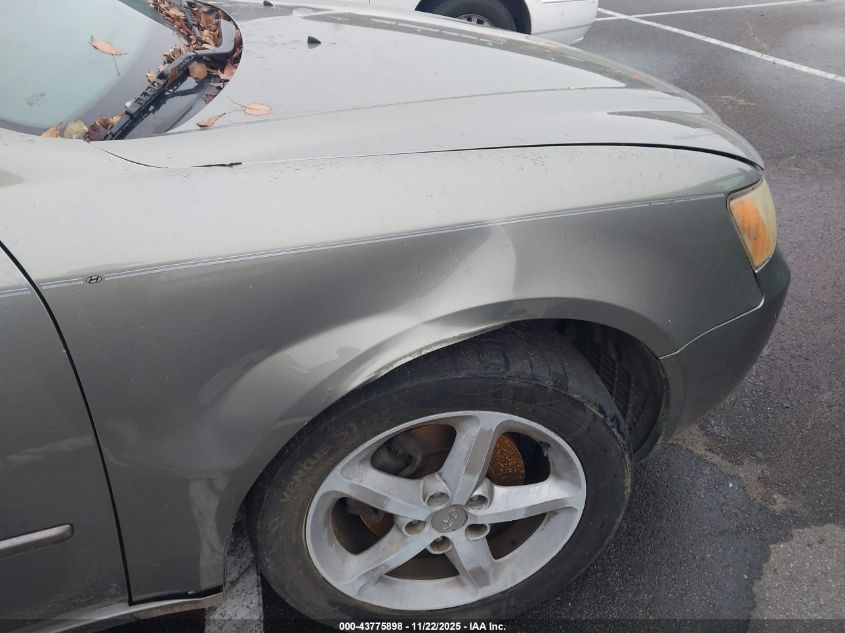 2007 Hyundai Sonata Limited/Se V6 VIN: 5NPEU46F37H188488 Lot: 43775898