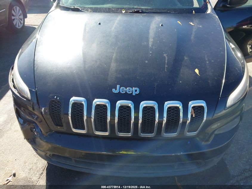 2016 Jeep Cherokee Sport VIN: 1C4PJLAB8GW159448 Lot: 43775914