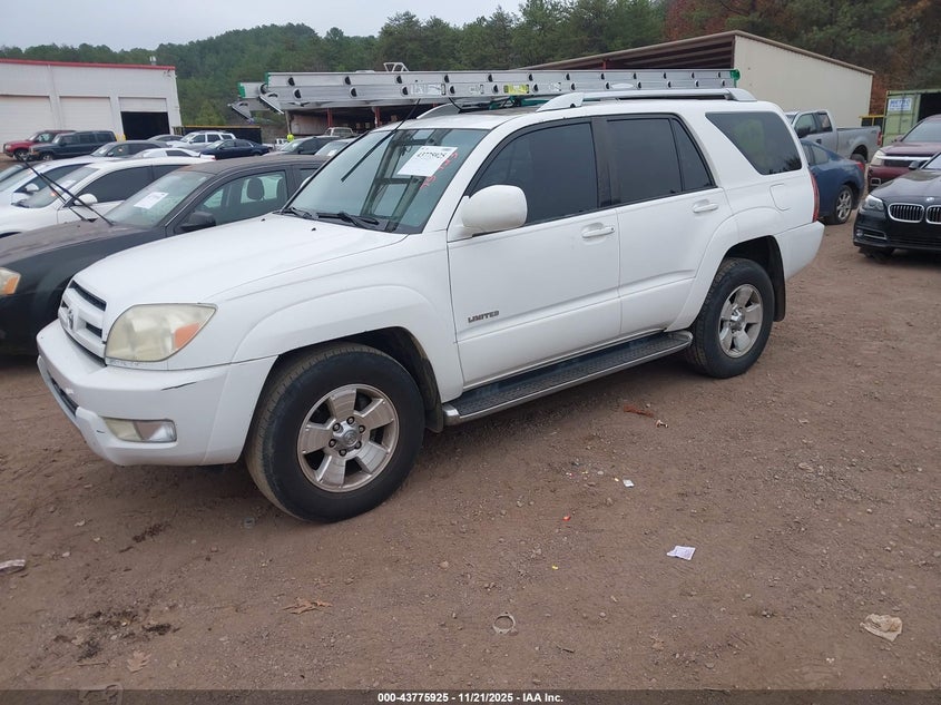 JTEZU17R948010132 2004 TOYOTA 4RUNNER photo no. 2