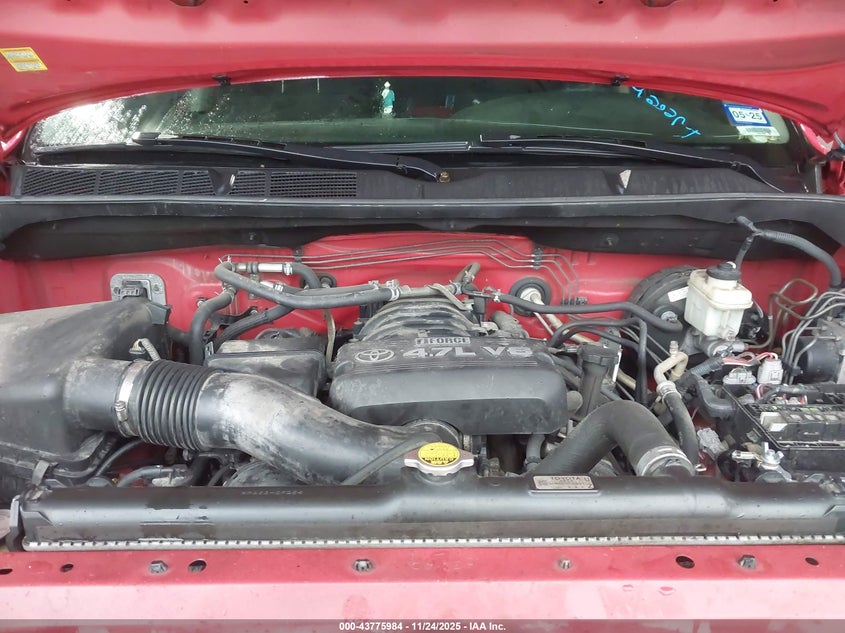 2007 Toyota Tundra Sr5 4.7L V8 VIN: 5TBRT54167S453487 Lot: 43775984