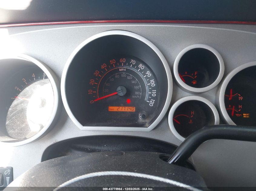 2007 Toyota Tundra Sr5 4.7L V8 VIN: 5TBRT54167S453487 Lot: 43775984