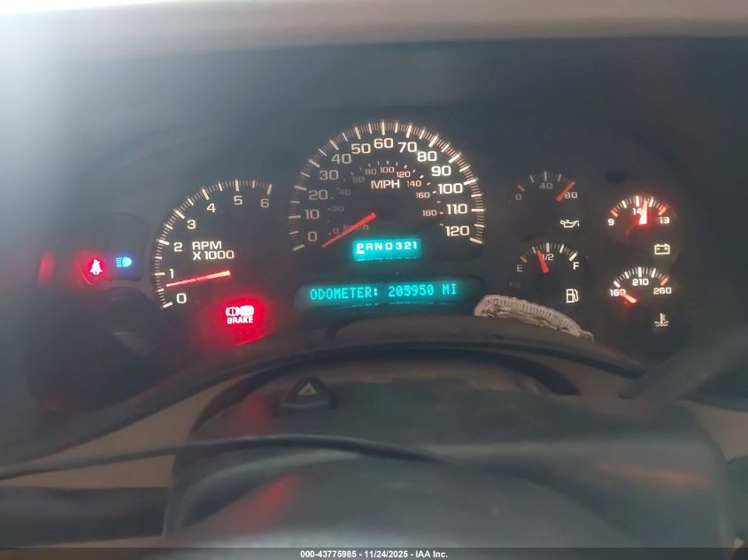 2004 Chevrolet Suburban 1500 Z71 VIN: 3GNFK16Z24G196449 Lot: 43775985