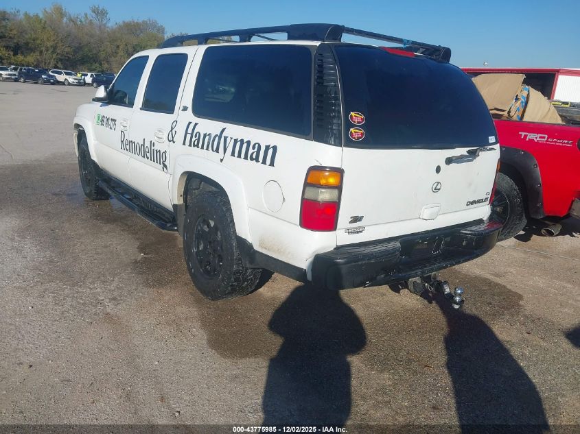 2004 Chevrolet Suburban 1500 Z71 VIN: 3GNFK16Z24G196449 Lot: 43775985