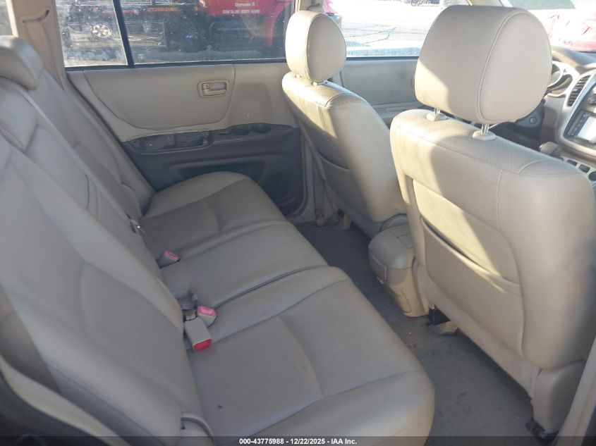 2005 Toyota Highlander V6 VIN: JTEDP21A750057783 Lot: 43775988