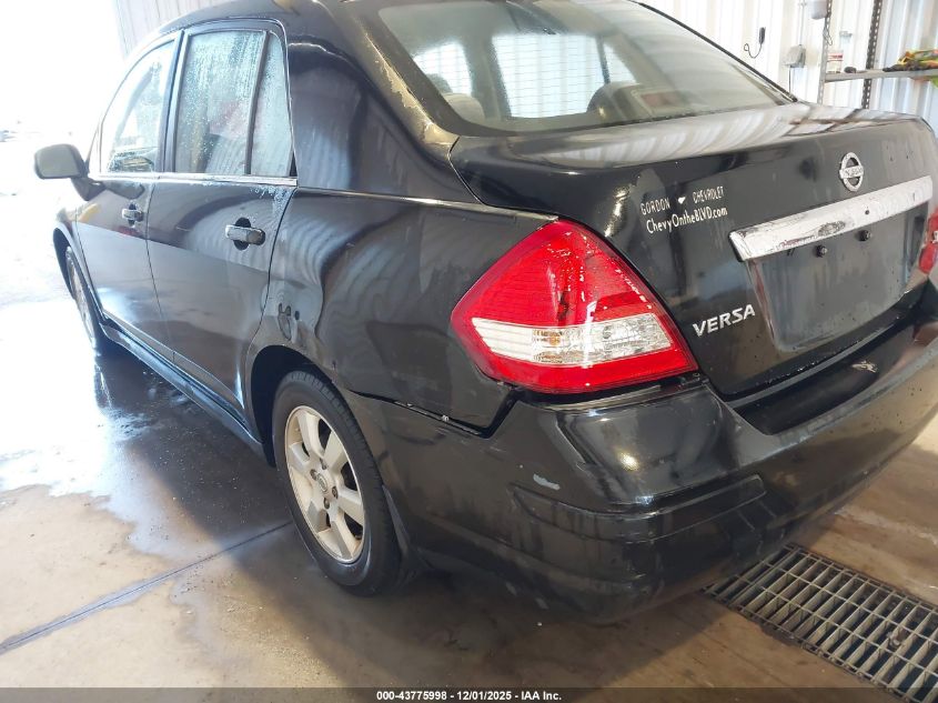 2007 Nissan Versa 1.8Sl VIN: 3N1BC11E37L454548 Lot: 43775998