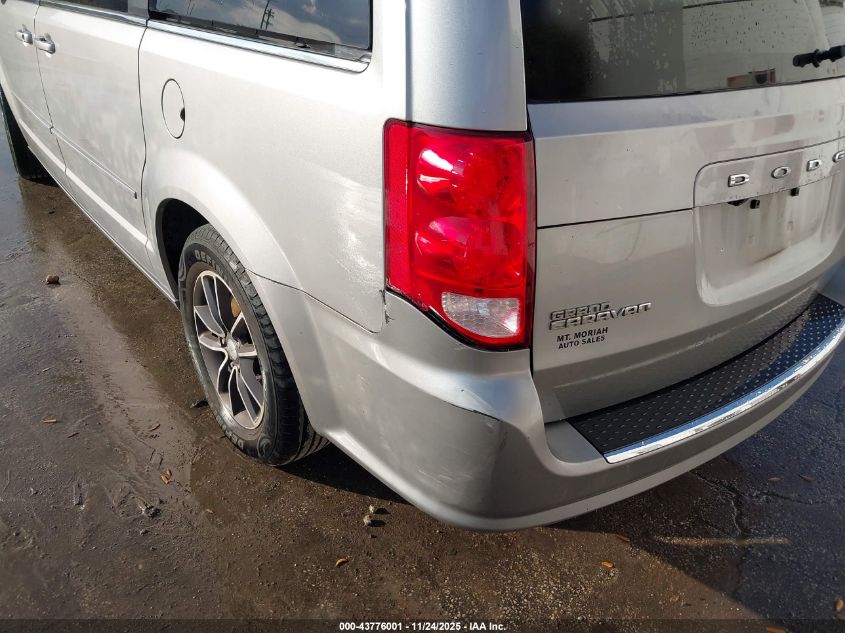 2017 Dodge Grand Caravan Sxt VIN: 2C4RDGCG2HR799665 Lot: 43776001