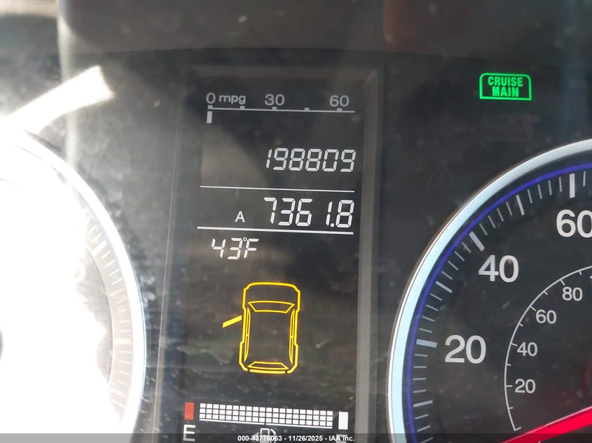 2008 Honda Cr-V Ex-L VIN: 5J6RE48768L050519 Lot: 43776063