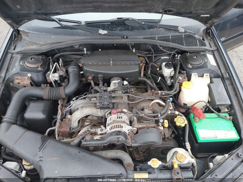 2001 Subaru Legacy Gt Limited VIN: 4S3BE656316207300 Lot: 43776065