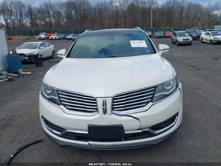 2017 Lincoln Mkx Reserve VIN: 2LMPJ8LRXHBL53330 Lot: 43776071