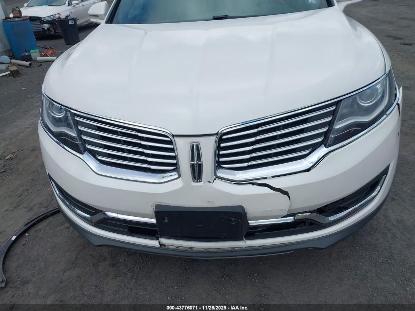 2017 Lincoln Mkx Reserve VIN: 2LMPJ8LRXHBL53330 Lot: 43776071