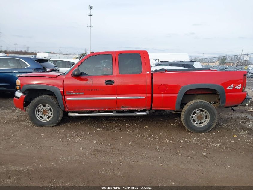 2005 GMC Sierra 2500Hd Slt VIN: 1GTHK29205E156143 Lot: 43776113