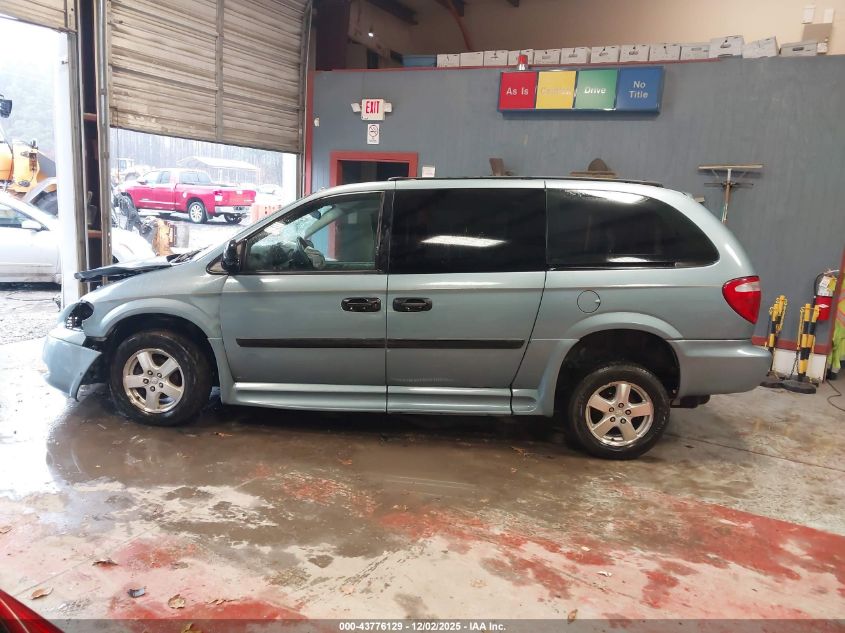 2006 Dodge Grand Caravan Se VIN: 1D4GP24RX6B542284 Lot: 43776129