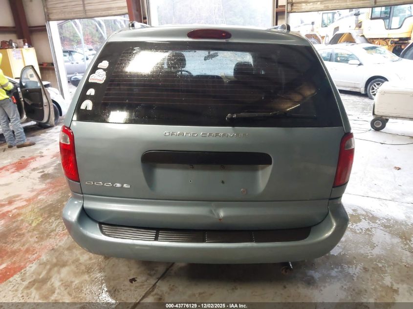 2006 Dodge Grand Caravan Se VIN: 1D4GP24RX6B542284 Lot: 43776129